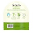 Aveeno Radiance Boosting Hand Mask with Soy, 1 Pair of Gloves