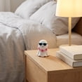 thumbnail image 4 of Summerween Ghost Resin Figurine with Flamingo Float and Sunglasses - Cute Beach Vacation Tabletop Decor for Summer Halloween Party Shelf Gift, 4 of 5