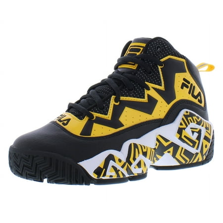 Fila Mb Night Walk Boys Shoes Size 3.5, Color: Black/Yellow