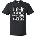 thumbnail image 3 of Inktastic Life is Better with Chickens T-Shirt, 3 of 5