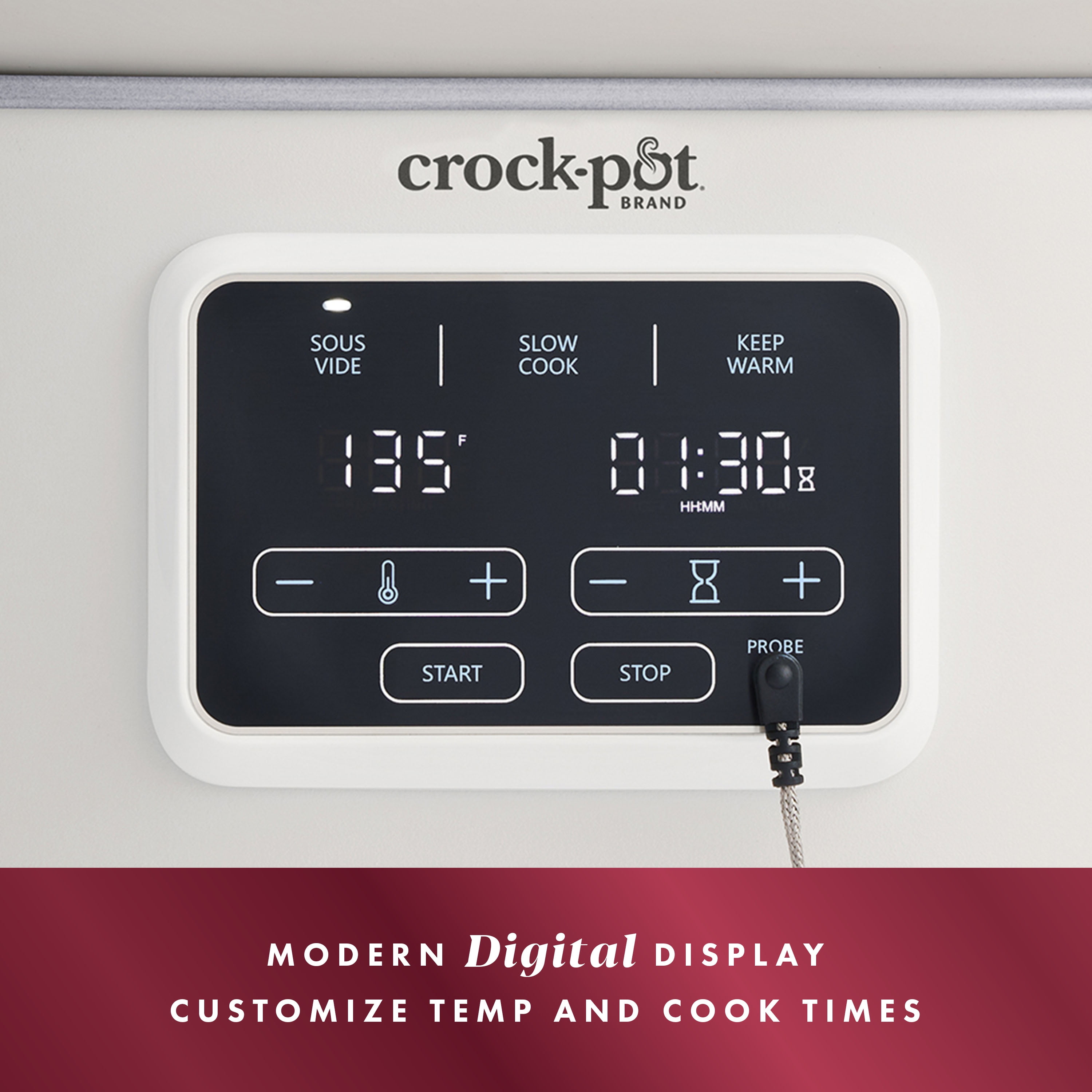 Crock-Pot® Programmable Design Series 6-Quart Cook & Carry Slow