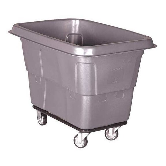 Manufacturer Varies Cube Truck,7 cu. yd.,800 lb. Cap,Gray 36FL38