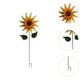 thumbnail image 3 of Molino de viento giratorio de girasol, adorno de molino de viento de metal. Amarillo, 3 of 6