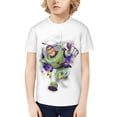 thumbnail image 1 of T-shirt Graphique Buzz Lightyear Mode Manches Courtes Hauts d'Été TG, 1 of 4