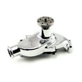 thumbnail image 2 of Speedmaster PCE195.1001.03 Compatible with Chevy SBC 350 High Volume Aluminum Short Water Pump w/o Heater Port [Chrome], 2 of 7