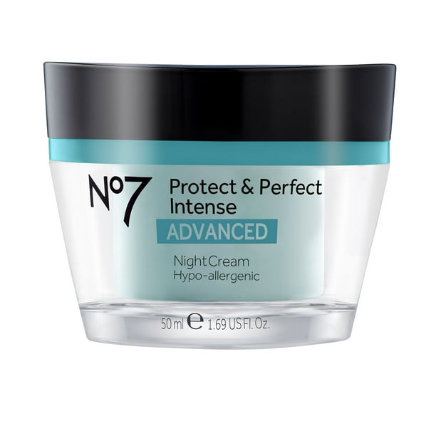 No7 Protect & Perfect Intense Advanced AntiWrinkle Night Cream, 1.6 fl