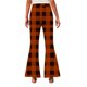 thumbnail image 4 of Pantalones largos con estampado para niñas, forrados de vellón para mayor calidez, pantalones largos casuales, leggings ligeramente acampanados, traje para niñas de 5 a 16 años., 4 of 6