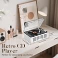 thumbnail image 4 of Reproductor de CD Gueray HiFi Estéreo con Parlantes Bluetooth USB FM, 4 of 7