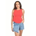thumbnail image 1 of Blusa básica sin manga /Juvenil, 0077 (Rojo) rojo M, 1 of 5