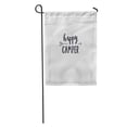 thumbnail image 1 of LADDKE Happy Camper Lettering Arrow Emblem Text Hike Hipster Graphic Garden Flag Decorative Flag House Banner 12x18 inch, 1 of 2