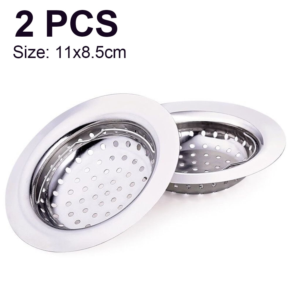 Heldig 2 Pack Kitchen Sink Strainer Filter Food Catcher Floor Drain