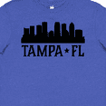 thumbnail image 4 of Inktastic Tampa Florida City Skyline Youth T-Shirt, 4 of 5