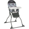 Cosco Kids Simple Fold Full Size High Chair with Adjustable Tray, Elephant Puzzle
