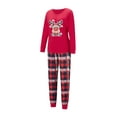 thumbnail image 3 of Elippeo Christmas Pajamas Family Xmas Matching Pajama Holiday Pjs Sets Sleepwear for Adult Child, 3 of 10