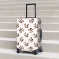thumbnail image 3 of Wukai Retro Squirrel Elastic Luggage Cover: Personalized Protection for Your Suitcase - Fits 19~29-inch, Washable & Durable Travel Companion-Small, 3 of 8