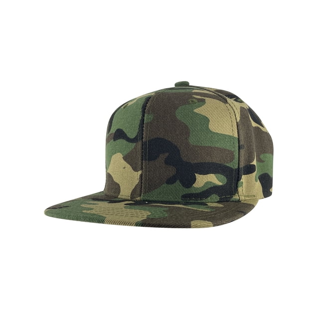 Top Headwear Casquette Snapback Ajustable - Camouflage