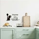 thumbnail image 1 of Mouse Hole Can Be Removed Personalized Fashion Wall Stickers, 1 of 9