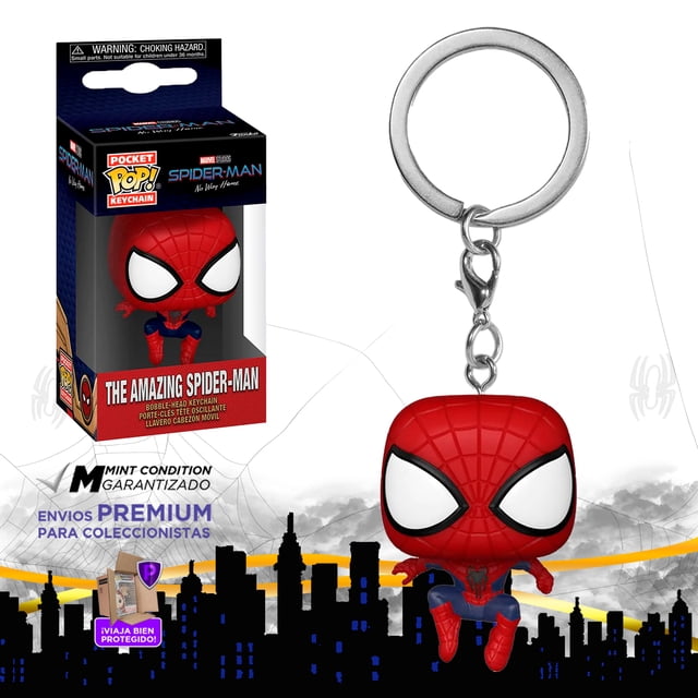 Llavero Funko Pop Spider Man Andrew Garfield Marvel Original Spider Man No Way Home