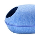 thumbnail image 2 of STARTIST Bed Cave Pet Bed House Detachable Pet Sleeping Bed Hideout Blue, 2 of 2