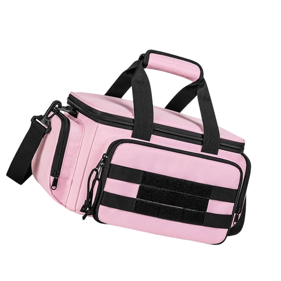 Sinyiin Women's Professional Work Hand Bag 14 Inch Pink Reinforced Design