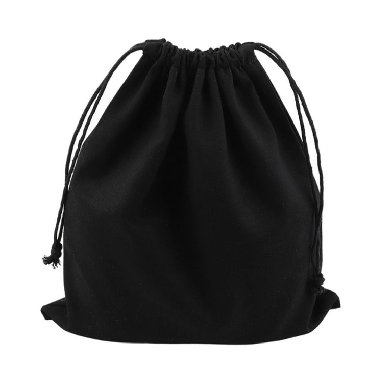 Black Bags Drawstring