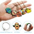thumbnail image 2 of Pabucle Cute Keychains Bulk,100 PCS Random Different Key Chain Accessories for Keys Backpack Bag Charm Gifts for Party Favors Classroom Prizes C80, 2 of 3