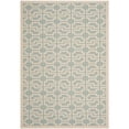 thumbnail image 1 of Safavieh Courtyard Blue Indoor Outdoor Rug - 6'7" x 9'6", 1 of 1