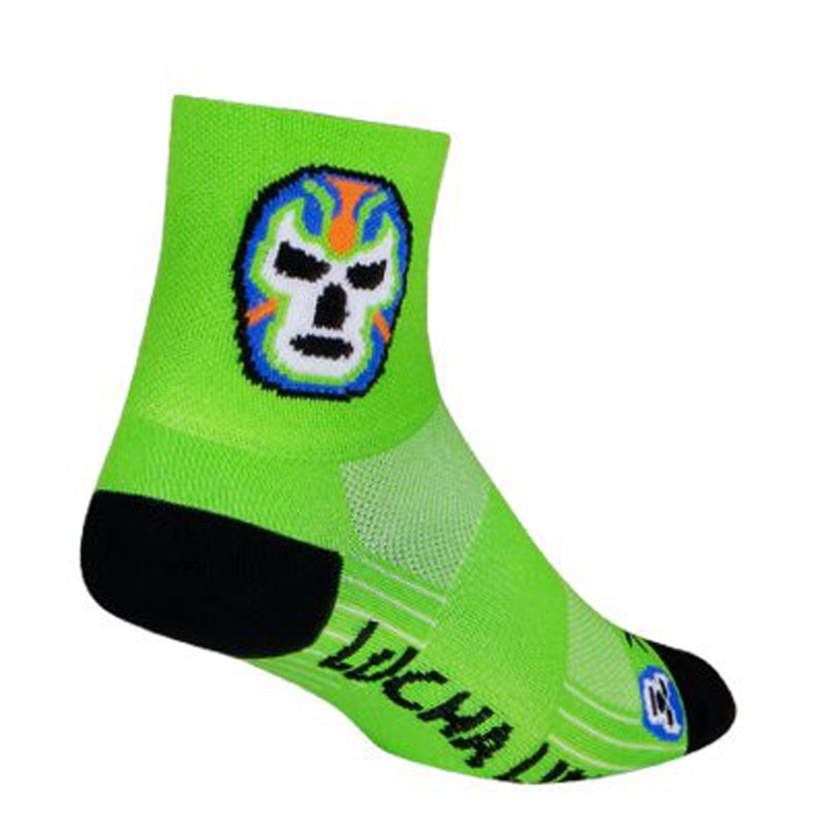 SockGuy SockGuy SGX 4in Luchador Performance Cycling/Running Socks