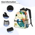 thumbnail image 5 of Easygdp Floral Vintage Casual Laptop Backpack, Large Capacity Schoolpack for School, Travel, Business, 5 of 8