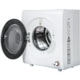 thumbnail image 2 of Euroco Portable Laundry Dryer Compact Tumble Dryer with 1400W Drying Power Stainless Steel Tub 9 lbs/2.65 Cu.Ft Capacity, 2 of 7