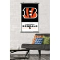 thumbnail image 3 of NFL Cincinnati Bengals - Logo 21 Wall Poster with Magnetic Frame, 22.375" x 34", 3 of 4