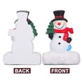 thumbnail image 3 of LOLIPPYY Resin Snowman Figurines Set for Indoor Winter Holiday Decoration and Miniature Landscape Ornaments, 3 of 6