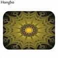 thumbnail image 6 of Hongbo Bohemia Flower Welcome Floor Mats Mandala Geometric Pattern Bathroom Kitchen Carpet Floral Rug Doormat, 6 of 6
