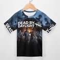 thumbnail image 3 of Dead by Daylight DBD Kids Short Sleeve Tee Shirt Novelty Crewneck T-Shirts Unisex Summer Blouse Tops for Boys Girls 150CM, 3 of 8