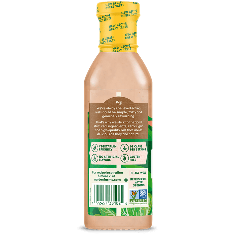 Walden Farms Thousand Island Dressing, 12 fl oz, Calorie Free