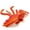 Red Gold, variant on 9.2 Inch 3D Printed Peacock ,Articulated Flexible Animal Decor, Phoenix Bird, Perfect Desk pet for Collectors (Red Gold)