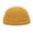 Dark Yellow, variant on Unisex Winter Hat Knitted Warm Thick Elastic Anti-slip Regular Fit Solid Color Folded Edge Round Dome Top Women Men Cycling Cap Beanie