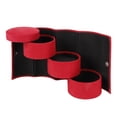 thumbnail image 1 of Organizador de joyas en forma de cilindro rojo, portátil, plegable y multifuncional para amantes de la moda, 1 of 8
