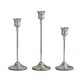 thumbnail image 2 of Juego de candelabros de hierro forjado de 3 • Candelabros de aleación de aluminio y metal • Plata, negro, rosa dorado, amarillo • 8,66x8,27x2,76 pulgadas • Decoración navideña para bodas de la cena, 2 of 6