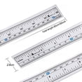 thumbnail image 5 of Sandhill Tools Self Adhesive Measuring Ruler Tape 36 inches/90cm, Double Scale Large and Clear Markings in Inches/cm for Sewing, Drafting and Work Bench Ruler (6 Pack), 5 of 7