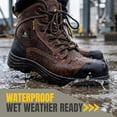 thumbnail image 3 of Tiger King Waterproof Niagara Men’s 6” Premium CSA Approved Safety Boots, Composite Toe, Slip, Heat and Puncture Resistant with Hazard Protection, 3 of 7