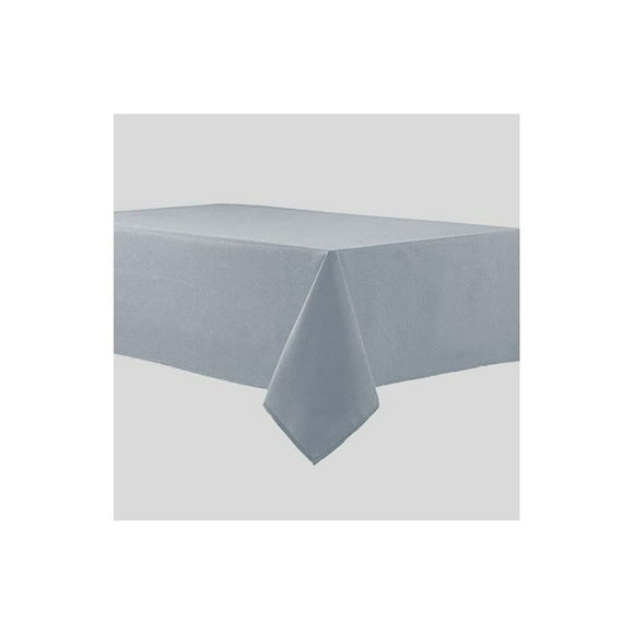 Table Cloth 54"x120" Fabric 7.1-oz. Spun Polyester "Harmony" color Grey 2/ Pack