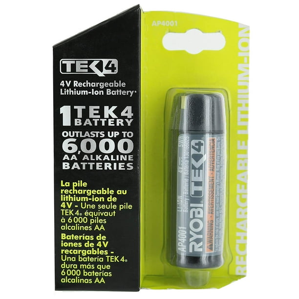 Ryobi AP4001 Genuine OEM Tek4 4 Volt Lithium Ion Battery Pack Walmart.ca