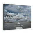 thumbnail image 5 of Scripture Walls Proverbs 16:9 Directeth His Steps Bible Verse Canvas Christian Wall Art Ready to Hang Unframed, 5 of 16