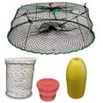 thumbnail image 1 of Tower Style Stainless Steel Prawn Trap(30"x20"x12") with Prawn Trap Accessory Combo, 1 of 1