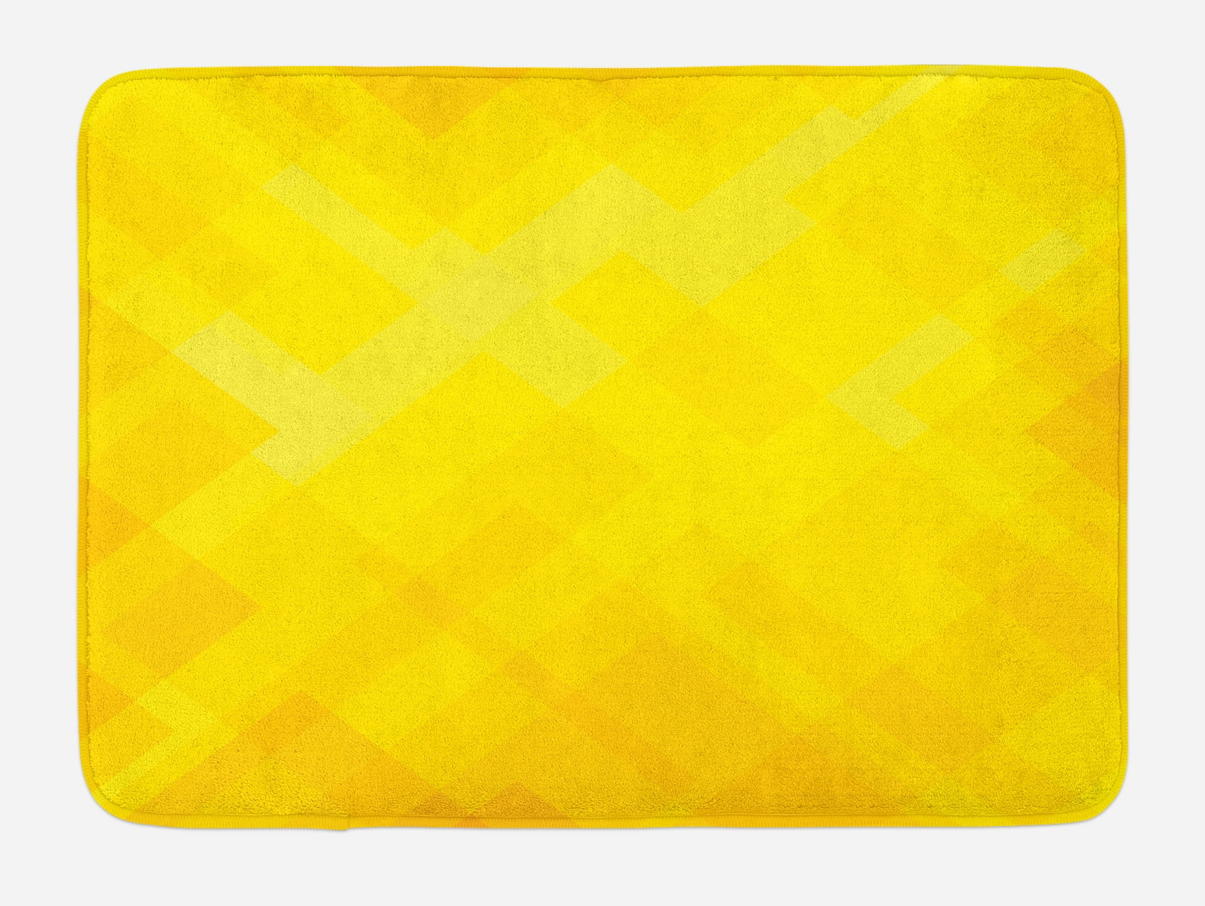 Yellow Bath Mat, Contemporary Art Inspirations in Yellow Toned