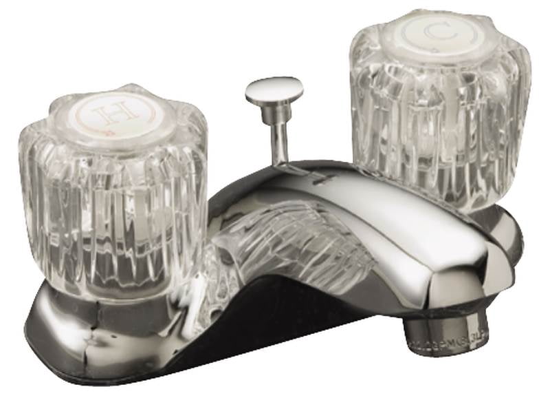 MintCraft Signature GUF4020402CPLF Lavatory Faucets, 2 Handle, Chrome