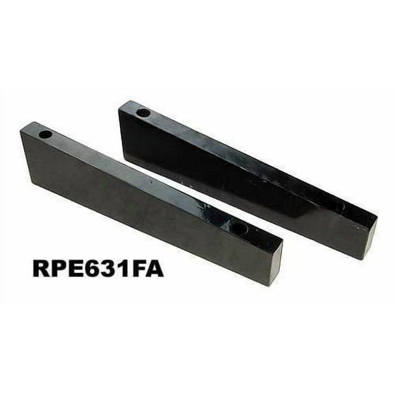 Pypes RPE631FA Body Brace Spacer - Steel - Black Powder Coat - Pair