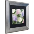 thumbnail image 2 of Trademark Fine Art "Hortensia Soft Green" Canvas Art by Color Bakery Black Matte, Silver Frame, 2 of 4