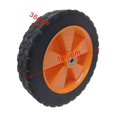 thumbnail image 3 of 7 inch Collapsible Wagon Replacement Wheel Dual Bearing Rubber replacement foldable for Hand Cart, 3 of 5